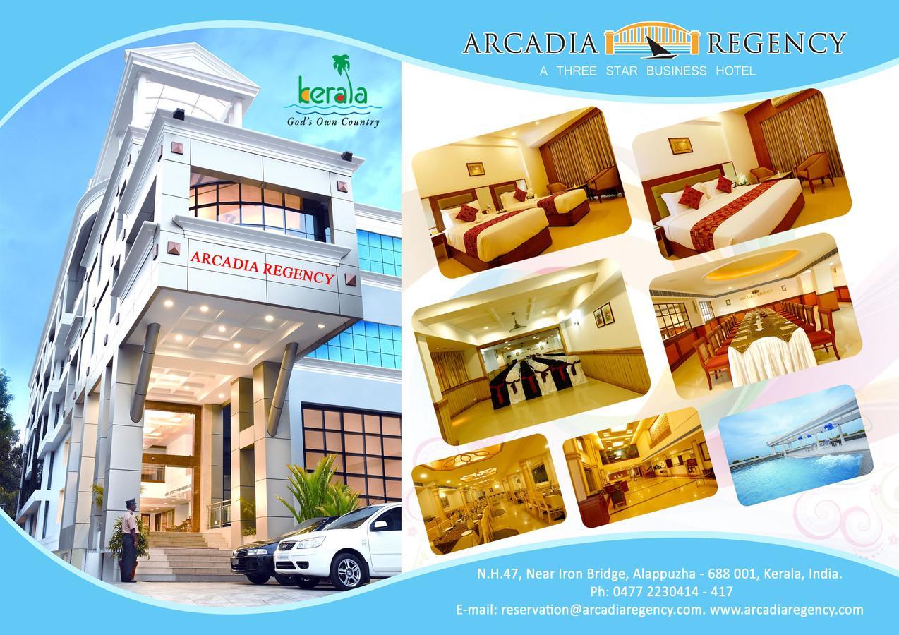 Alappuzha Hotel Arcadia Regency מראה חיצוני תמונה